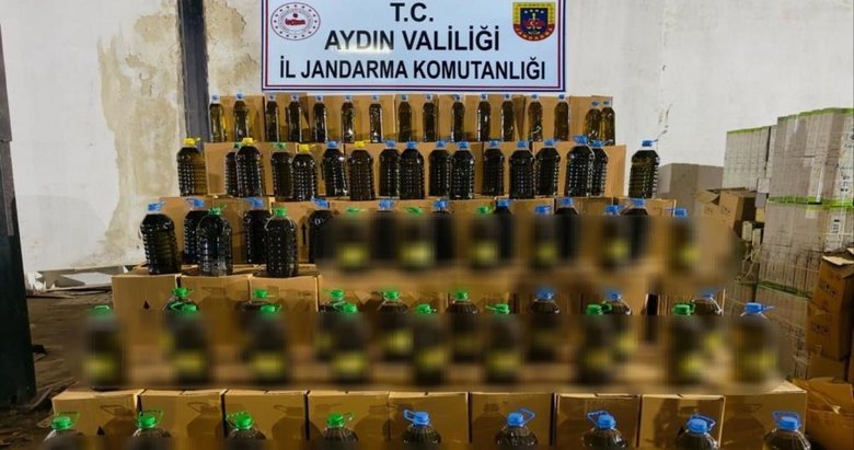 Aydın’da sahte zeytinyağı operasyonu: 6 buçuk ton ele geçirildi