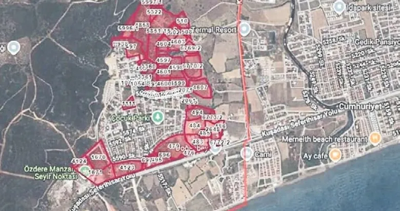 Seferihisar’da 50 hektarlık alan imara açılıyor
