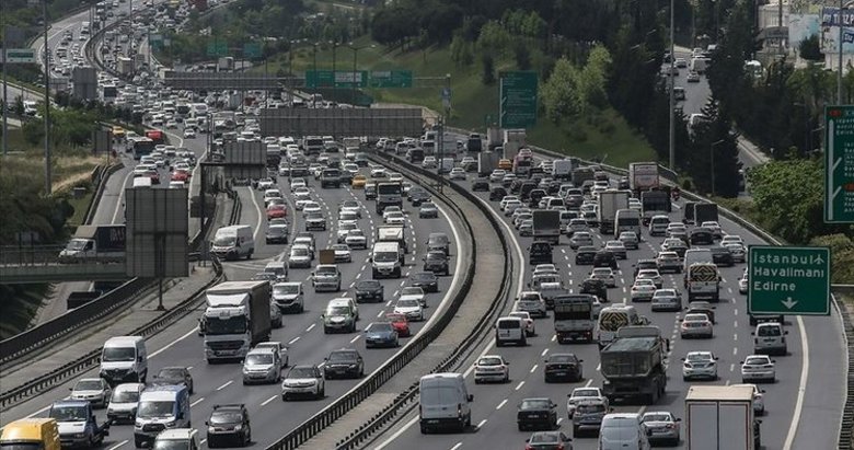 Türkiye’de taşıtlar 5 yılda 1,7 trilyon kilometre yol katetti