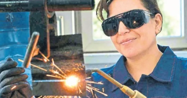 Kadın kaynakçılar üretime hazır