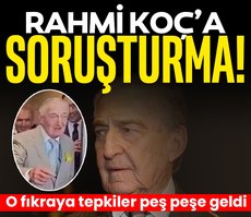 Rahmi Koç’un fıkrası soruşturmalık oldu