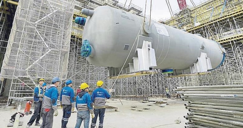 Akkuyu NGS’nin 3. güç ünitesinde yeni aşama