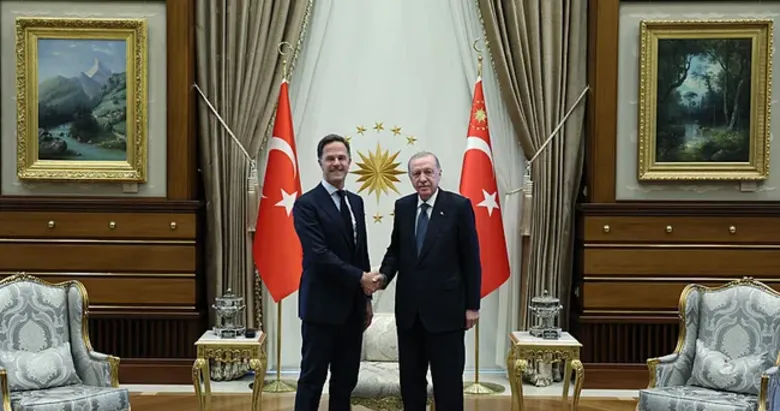 SON DAKİKA: Başkan Erdoğan, NATO Genel Sekreteri Rutte ile görüştü
