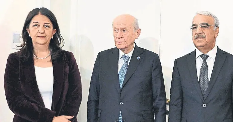 Bahçeli’ye DEM Parti’den ‘Terörsüz Türkiye’ ziyareti