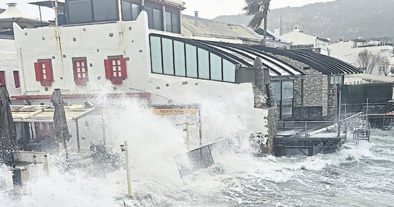 Bodrum’da feribot seferleri yapılmadı