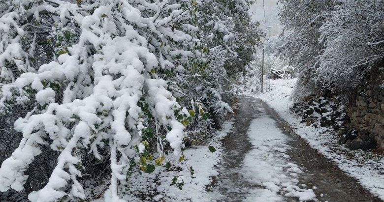Ege’nin o ilinde yoğun kar yağışı! 20’ye yakın köy beyaza büründü