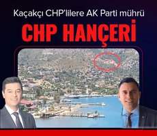 Kaçakçı CHP’lilere AK Parti mührü