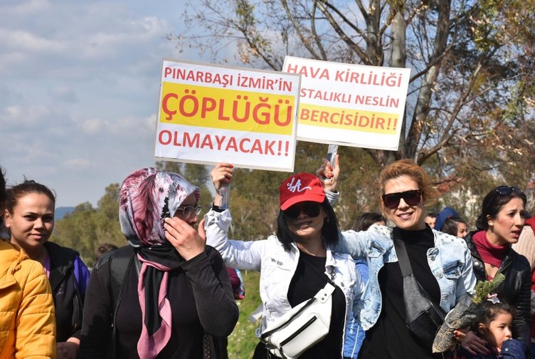 İzmirliler, Pınarbaşı’nda ESHOT için garaj yapılacak alana fidan dikti