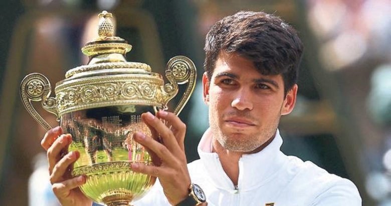 Wimbledon’da Alcaraz şampiyon