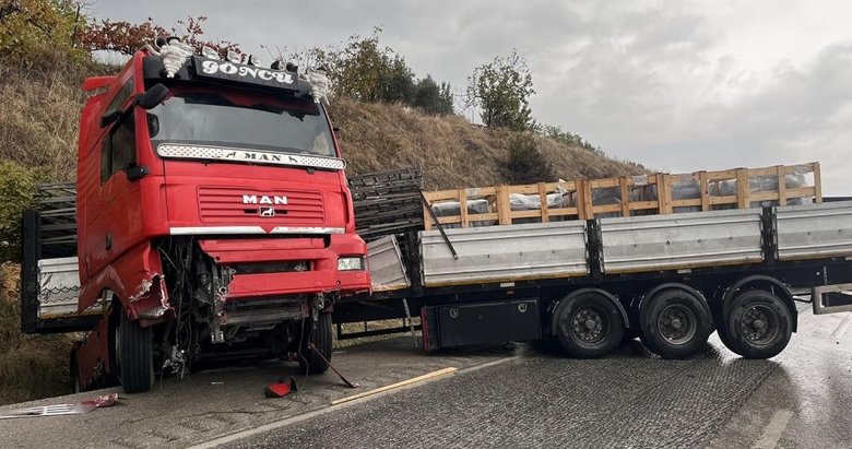 Manisa’da yağışlı hava kazaya neden oldu
