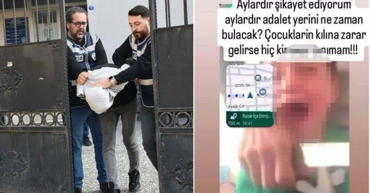 İzmir'de çocuklarının boğazına bıçak dayamıştı! O cani babanın dosyasına 'görevsizlik' kararı
