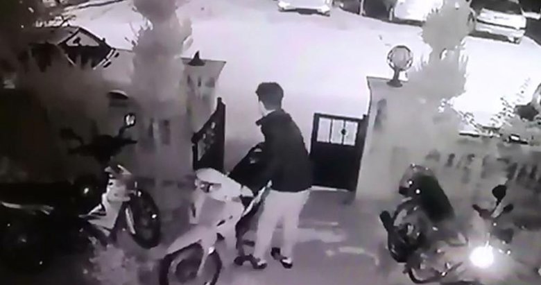 Hırsızdan, çalınan motosikletini geri istedi