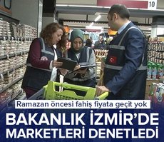 İzmir’de marketlere denetim! Ramazan öncesi fahiş fiyata geçit yok