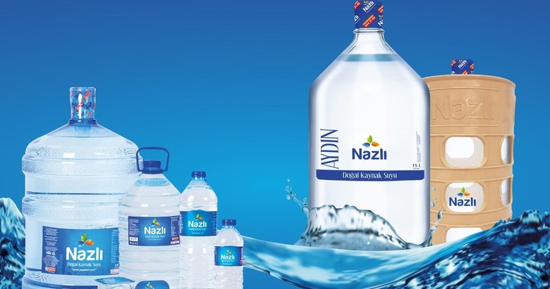 Nazlı Doğal Kaynak Suyu ulusal marka olma yolunda