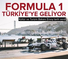 Formula 1 sevenlere müjde! İstanbul’a geri dönüyor...  Kültür ve Turizm Bakanı Ersoy tarih verdi