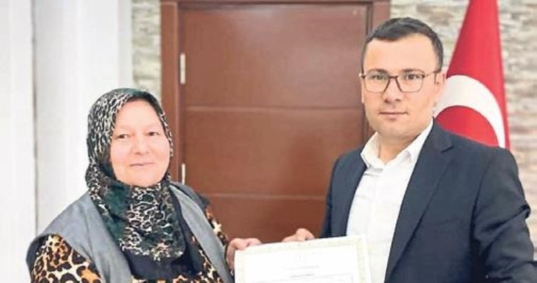 Satı teyzenin eğitim aşkı