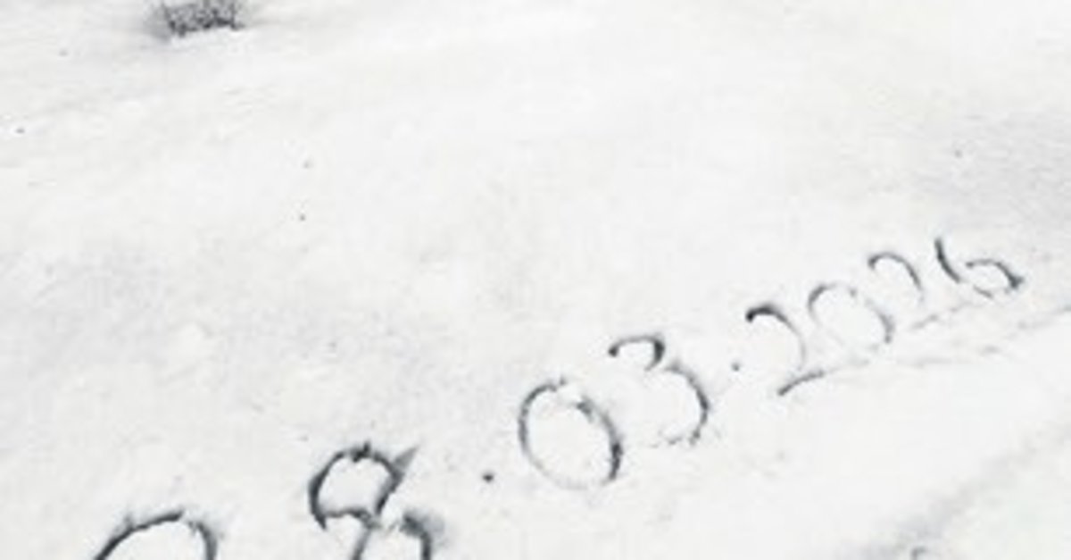 Baharda kar sürprizi