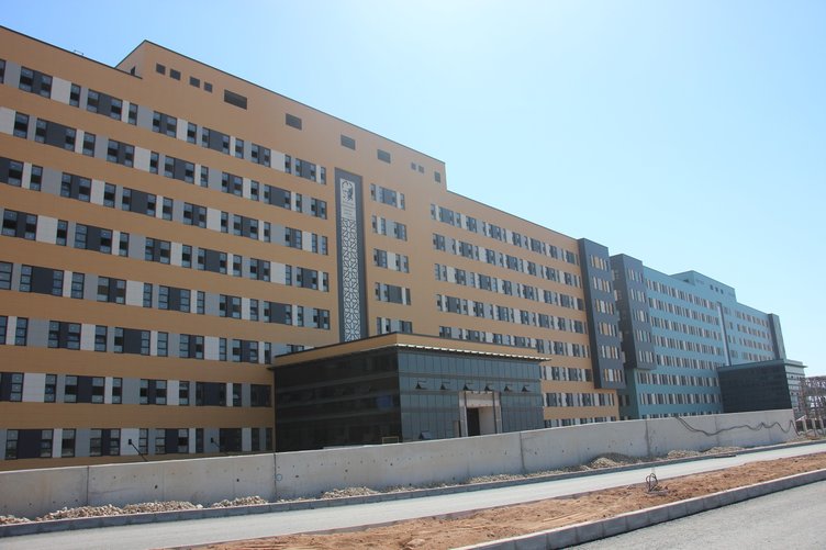 Aydın Şehir Hastanesi’nde sona yaklaşıldı