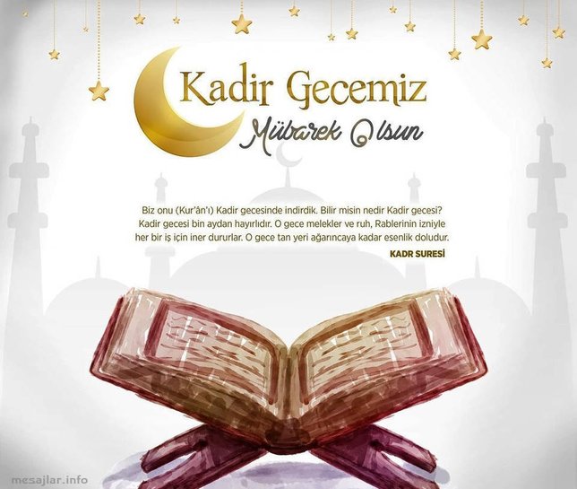 Resimli Kadir Gecesi mesajları! 2024 Instagram, Facebook, WhatsApp'ta paylaşmalık kandil mesajları...