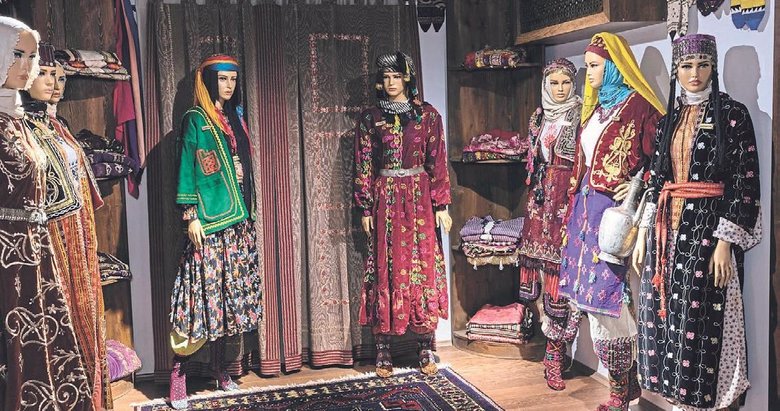 Kıyafetlerden yansıyan Anadolu kültürü
