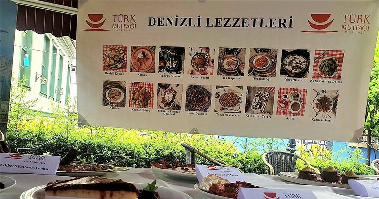 Denizli’de Türk Mutfağı Haftası’nda yöresel yemekler tanıtıldı