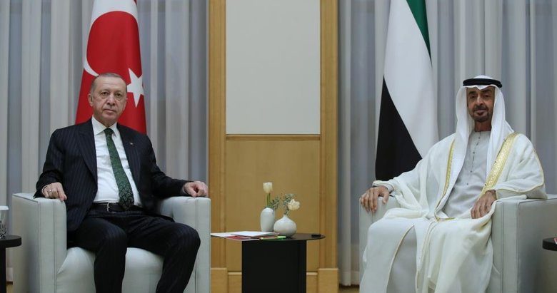Başkan Erdoğan, Veliaht Prens El Nahyan ile görüştü