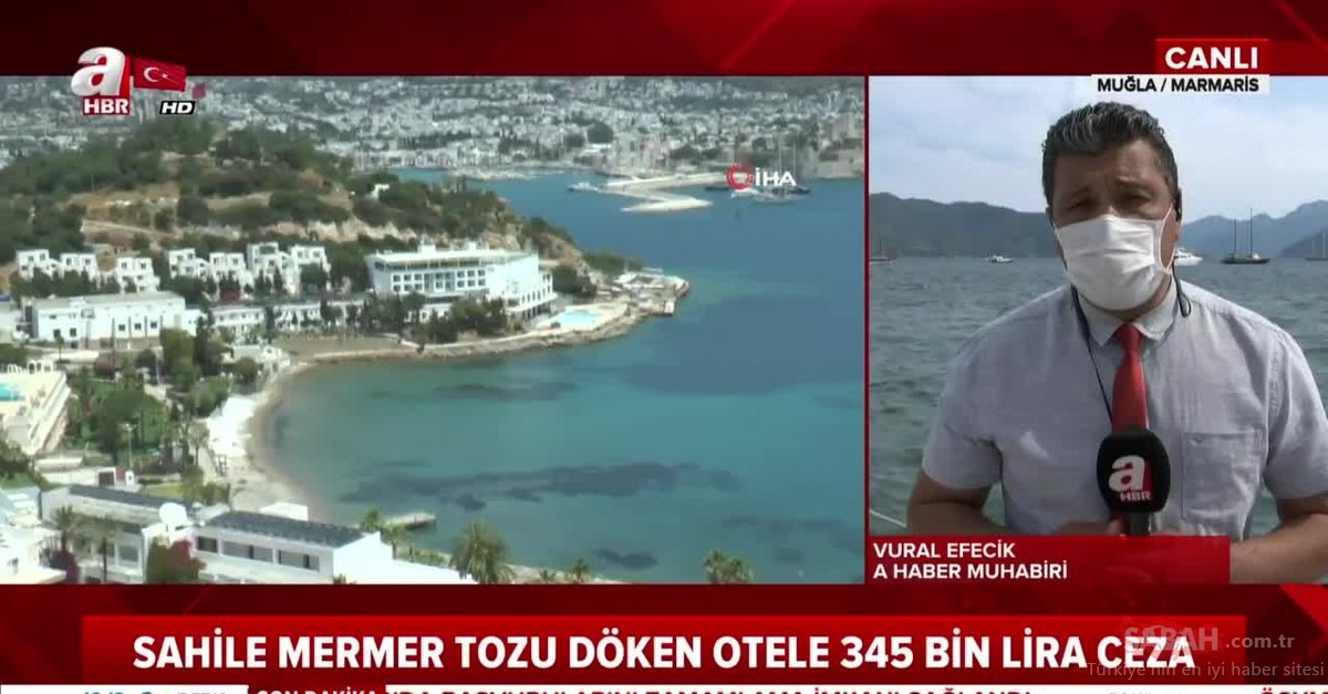 Bodrum Da Sahile Beyaz Kum Diye Mermer Tozu Doktuler 345 Bin Tl Ceza