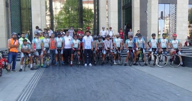 Ömer Halisdemir’in kabrine kadar pedal çevirecekler