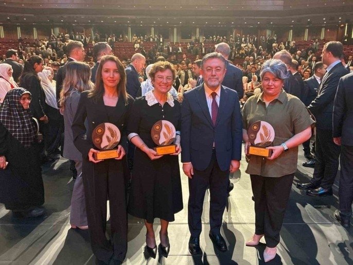 Kadın çiftçiye Cumhurbaşkanlığı ödülü