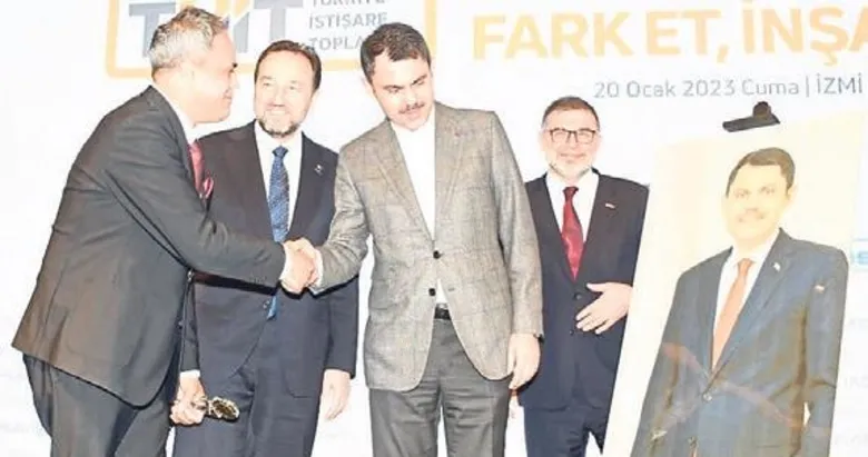 Bakan Murat Kurum’dan Ceyhan Yapı’ya plaket