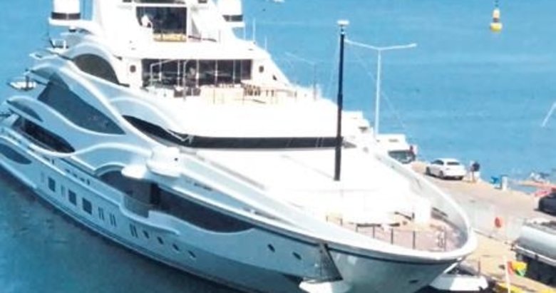 350 milyon dolarlık mega yat Fethiye’de