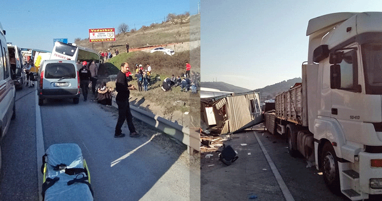 Balikesir Bursa Karayolunda Can Pazari