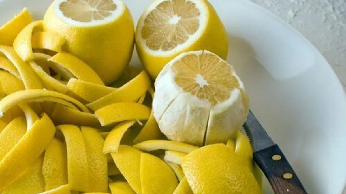 Her evde var ama değeri bilinmiyor! Limon kabuğunu çöpe atanlar dikkat