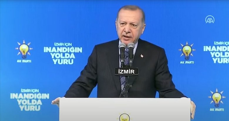 Son dakika: Başkan Erdoğan’dan İzmir’de önemli mesajlar