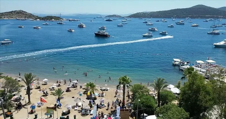 Bodrum’da termometre 40 dereceyi gösterdi