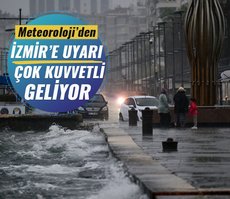 Meteoroloji’den İzmir’de gök gürültülü sağanak yağış uyarısı 23 Mayıs Perşembe