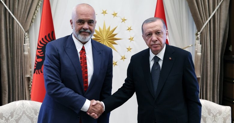 Başkan Erdoğan, Arnavutluk Başbakanı Rama’yı kabul etti
