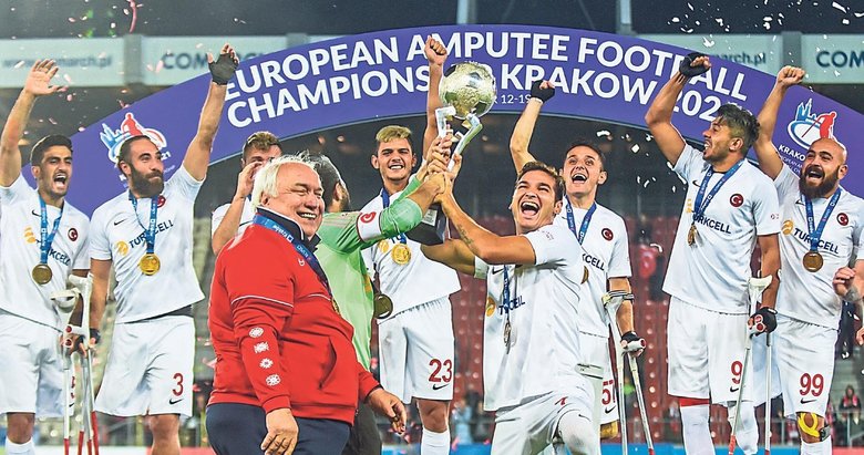 Ampute Milli Takımı Avrupa şampiyonu