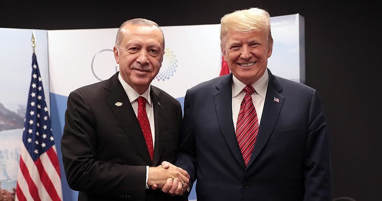 Başkan Erdoğan, Trump ile görüştü
