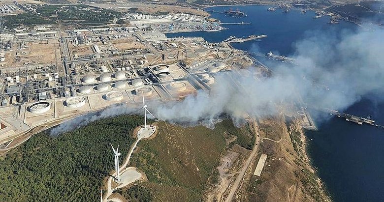 İzmir’de çıkan orman yangını kontrol altına alındı