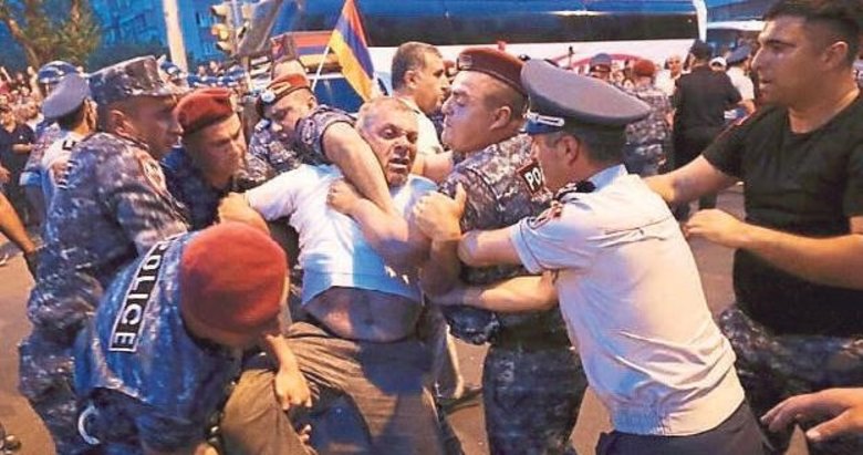 Ermenistan’da çıkan çatışma sonucu 60 kişi yaralandı