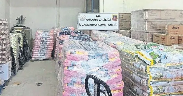 37 ton sahte deterjan ve kozmetik ürün ele geçirildi