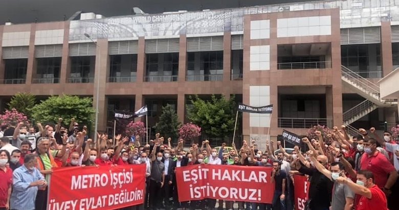 İzmir Büyükşehir Belediye Başkanı Tunç Soyer yine sözünü tutmadı! İzmir’de metro ve tramvay çalışanları eylem başlattı