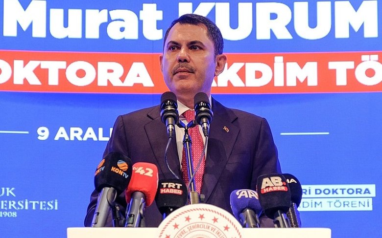 Bakan Kurum’a Selçuk Üniversitesi’nden fahri doktora ünvanı