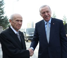 Başkan Erdoğan- Bahçeli görüşmesi başladı