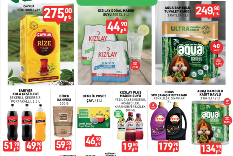 Tarım Kredi Kooperatif Marketlerinde büyük indirim başladı: İşte güncel katalog ürünleri