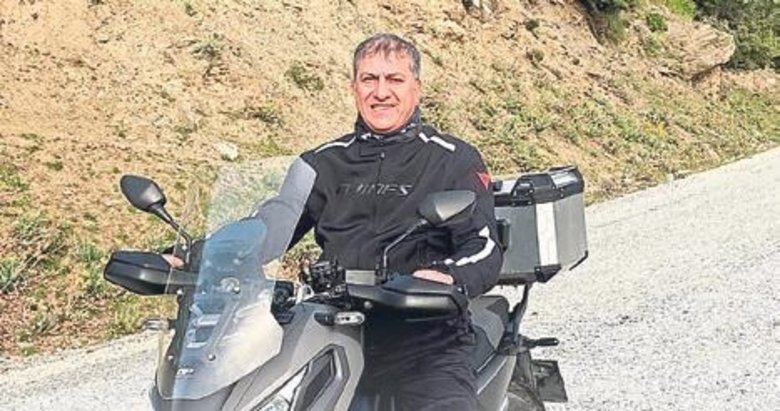 Efeler kaymakamının motosiklet tutkusu