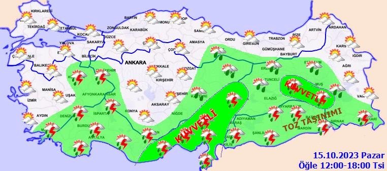 Sağanak yağışa dikkat! Meteoroloji Ege için saat verdi... İzmir’de bugün hava nasıl olacak?