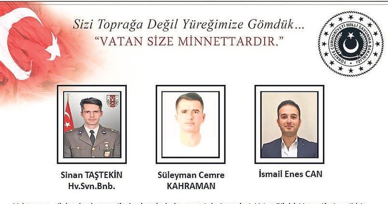 Katar’da düşen helikopterde 3 Türk şehit oldu