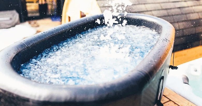 İskandinav güzellik sırrı buz banyosu